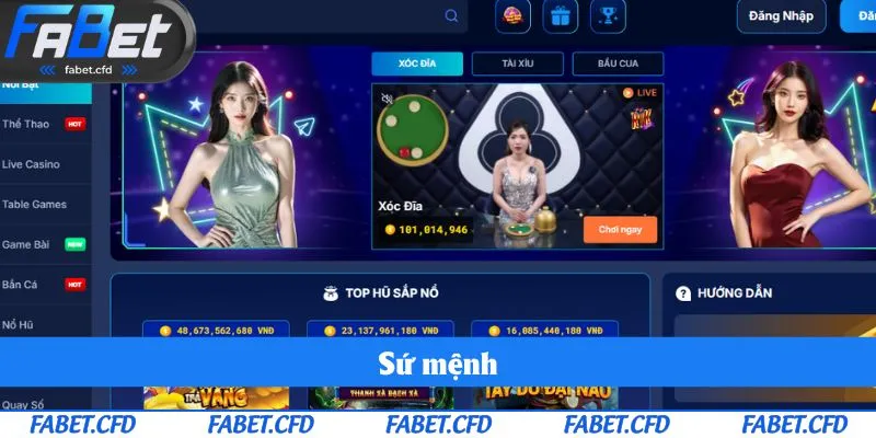 Sứ mệnh thương hiệu hướng đến kể từ khi được thành lập