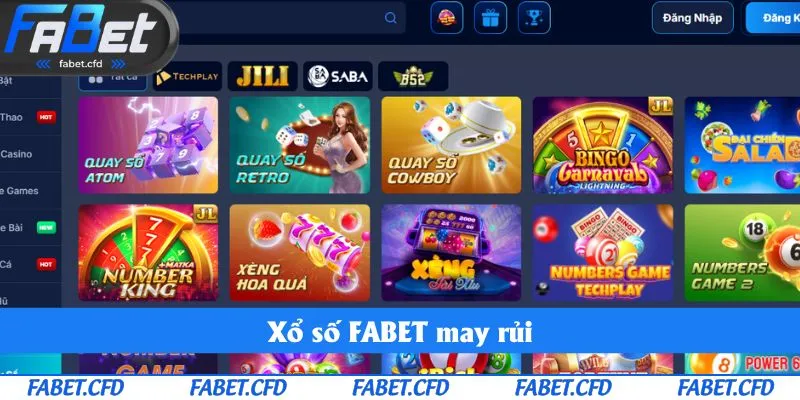 Sảnh xổ số may rủi có tỷ lệ thưởng cao trên thị trường hiện nay